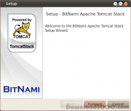 BitNami Tomcat Stack screenshot